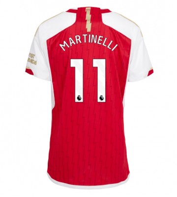 Arsenal Gabriel Martinelli #11 Replika Hjemmebanetrøje Dame 2023-24 Kortærmet